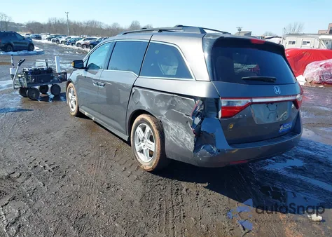 2012 Honda Odyssey Touring/Touring Elite z USA, uszkodzony, nr VIN 5FNRL5H96CB079534